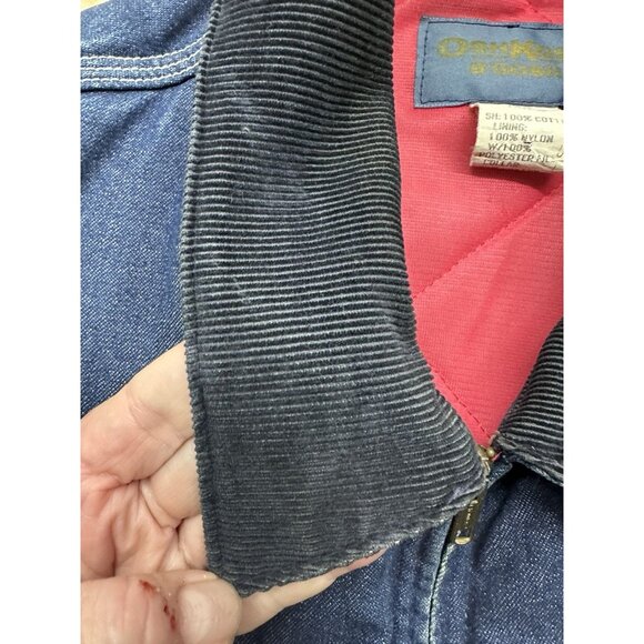 VTG 70’s Men’s OshKosh B’Gosh Denim Detroit Barn Jacket Size 50L (XL) USA Bomber - Picture 4 of 12